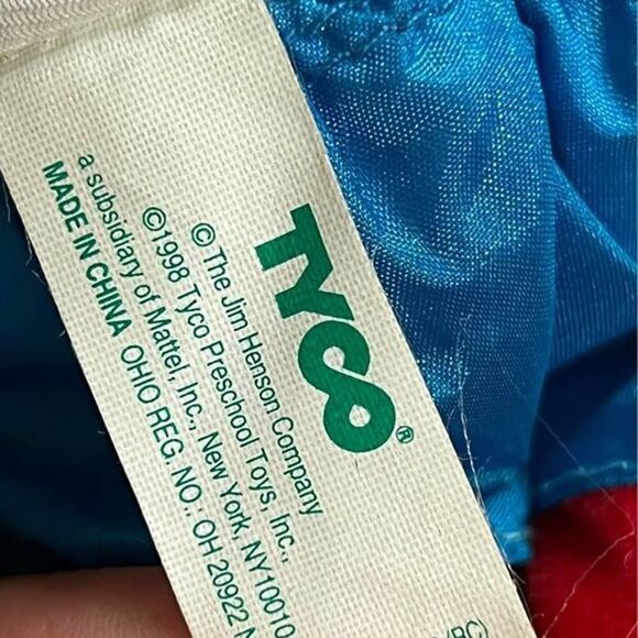 1998 Tyco Lifeguard Elmo plush 11” - Picture 5 of 6